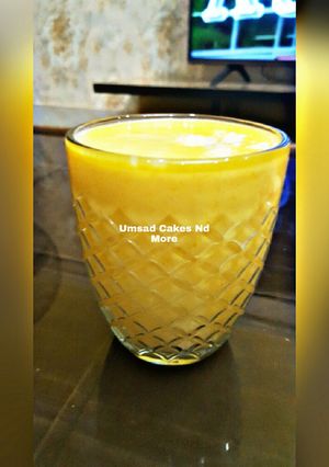 A picture of Mango smoothie.