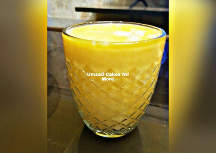 Recipe: Appetizing Mango smoothie This is A Recipe That Has Been Tested  From Homemade !!