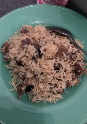 Foto resep Nasi Kebuli Kambing Rice Cooker