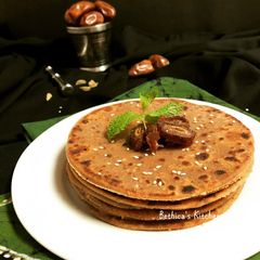 A picture of Dates Paratha.
