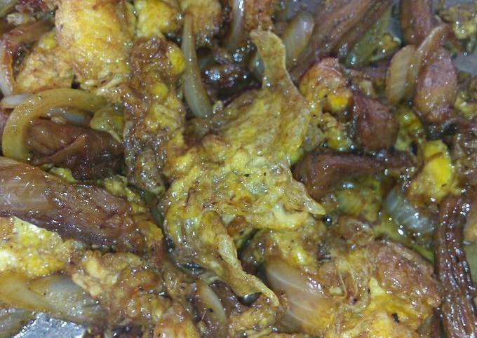 Resep Orak arik telur daging empal simpel, Lezat Sekali