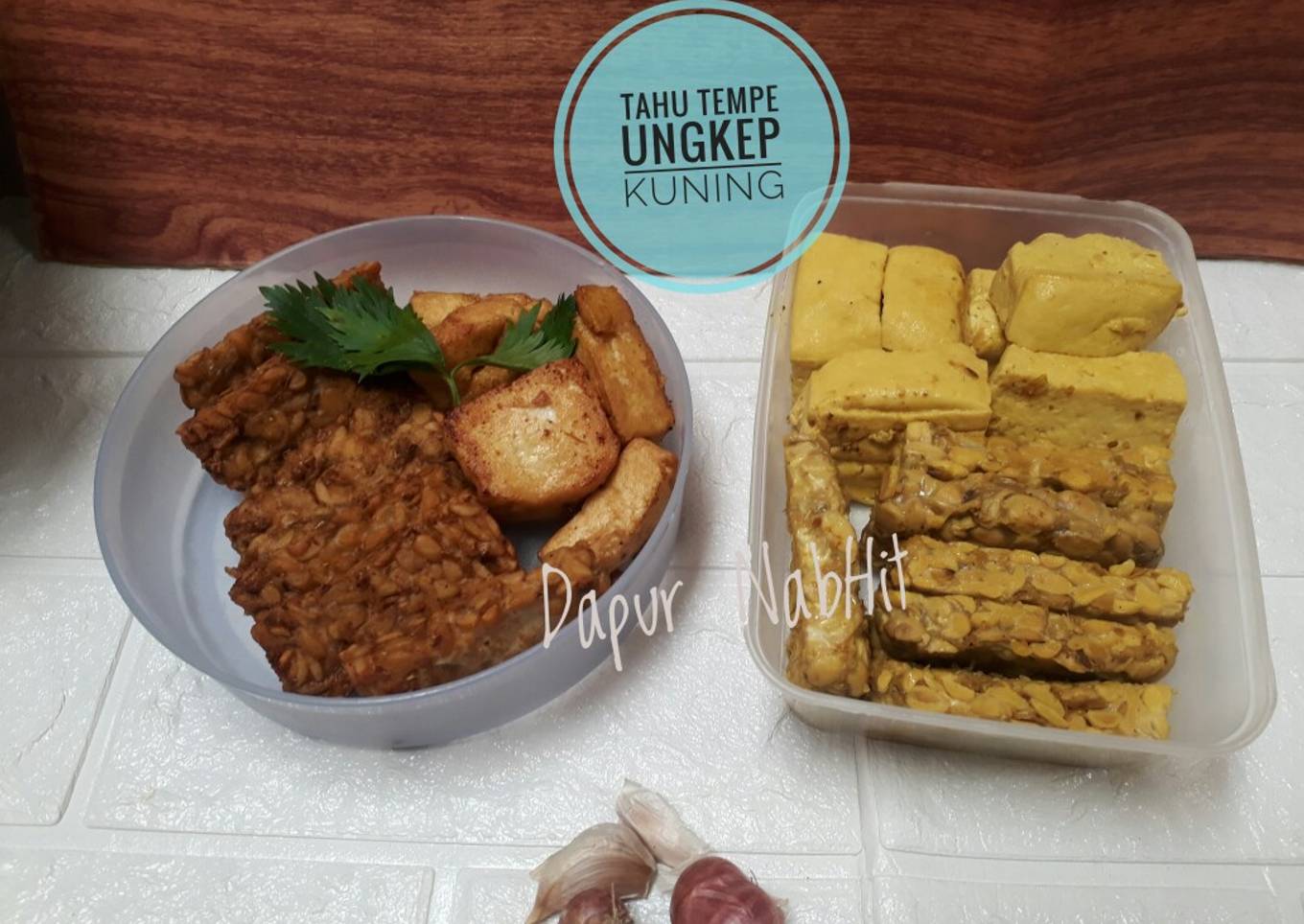 Tahu Tempe Ungkep Kuning