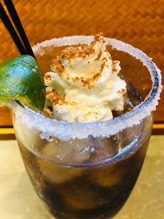 A picture of Spiced Rum 🍹 Cola Lime Rickey.
