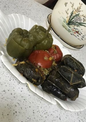 عکسی از دستور دلمه 🍀🍅