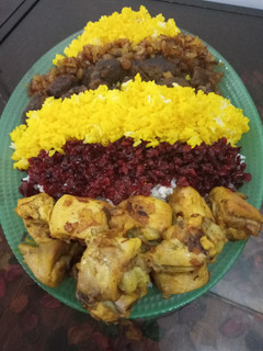 عکسی از دستور پلو گوشت و مرغ