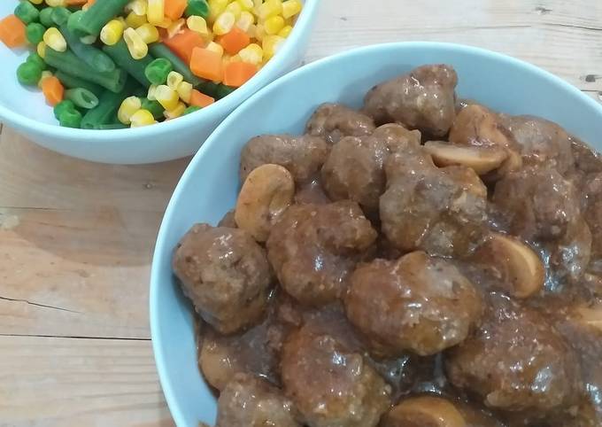 Yuk intip, Resep bikin Swedish Meat Balls dijamin enak