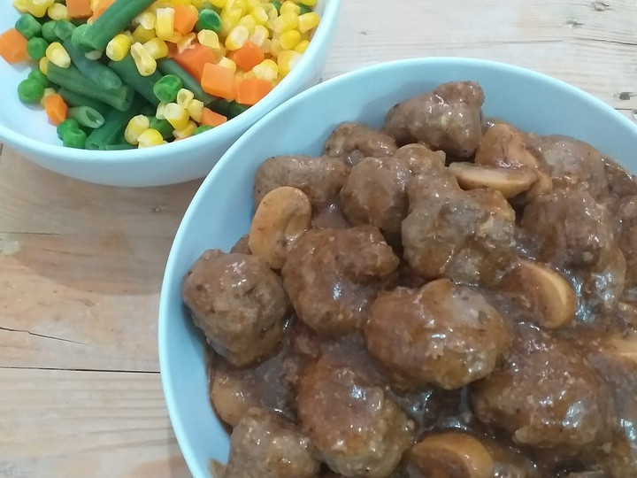 Yuk intip, Resep bikin Swedish Meat Balls dijamin enak