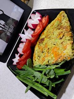 عکسی از دستور املت کدو سبز