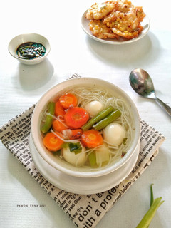 Foto resep Sup Soun Telur Puyuh