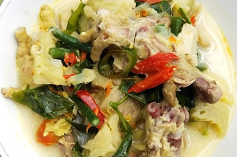 Resep Jangan kluwih pedes yang Enak Banget