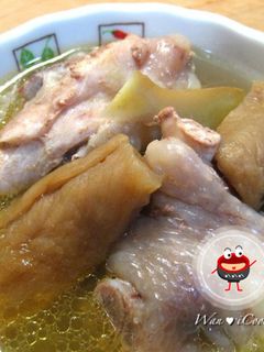 ♡宛の美好”食“光 ✿ 菜脯雞湯 的食譜成品照片