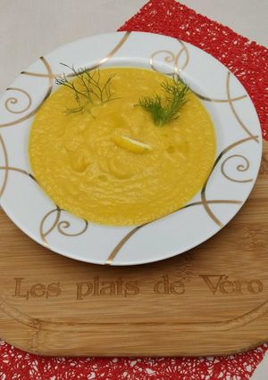 Une photo de Velouté de fenouil au citron