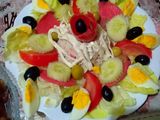 سلاطة رمضان خفيفه ضريفا ههه