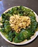 Chinese lettuce with Beancurd Sheets