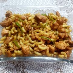 A picture of Chicken Chilli Macaroni.