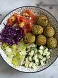 Falafel bowl en freidora de aire