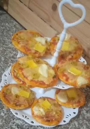 صورة لوصفة ميني بيتزا ❤️🍕