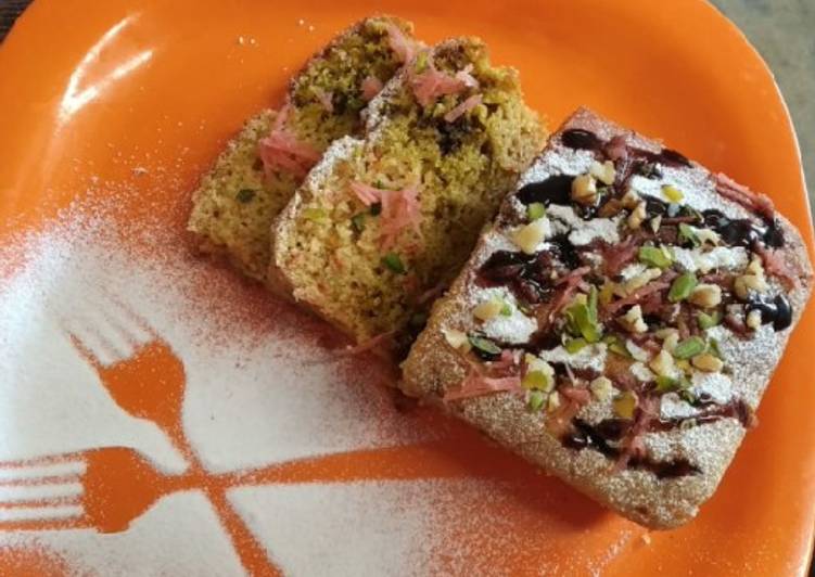 Recipe of Homemade Whole wheat carrot loaf(Eggless)