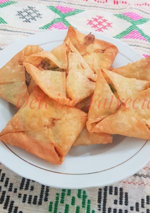 Foto resep Martabak telur kulit pangsit