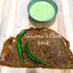 A picture of Moong Daal Dosa.