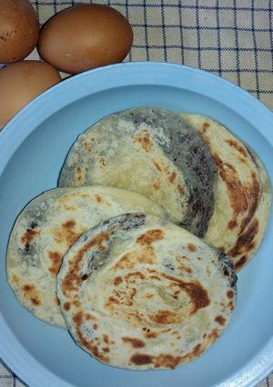 Foto resep Roti Maryam Isi Coklat