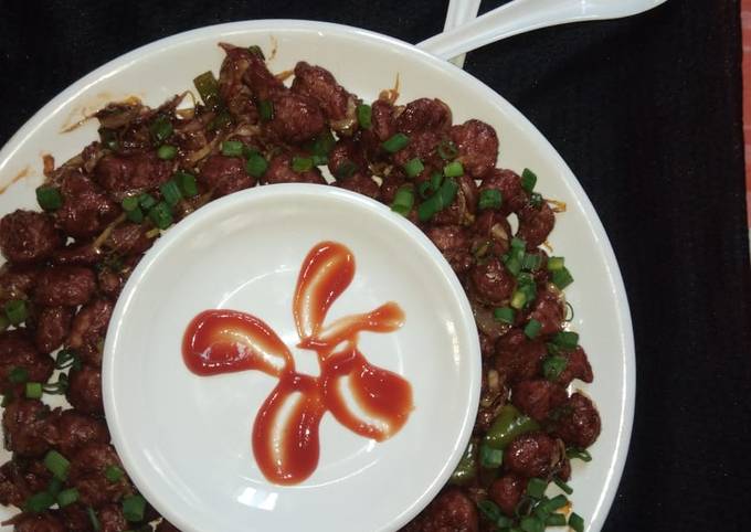 Simple Way to Make Delicious Soyabean chilli