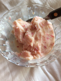 Una foto de Helados de duraznos 🍑 sin azúcar