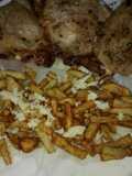 Filetes de lomo y patatas