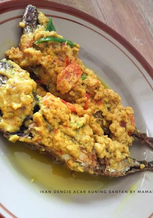 Foto resep Ikan dencis acar kuning untuk anak