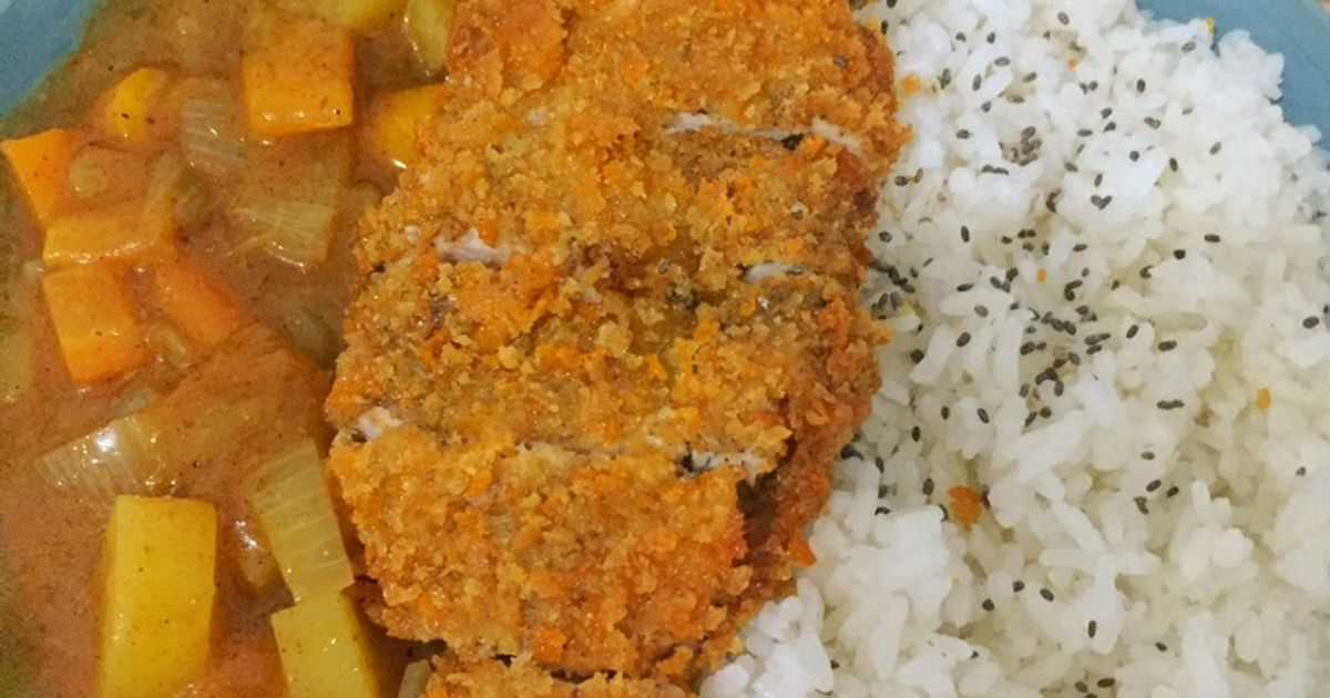 Chicken Katsu Curry simple bahan mudah didapat