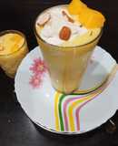 Mango Mastani with Ramalai Ice cream