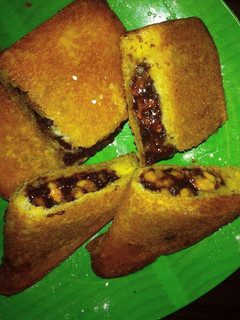 Foto resep Roti Goreng Isi Pisang Coklat