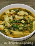 Tumis Kol Pakis Ala Padang