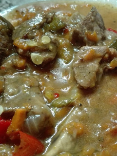 Una foto de Estofado de ternera y vegetales