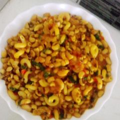 Beans&pasta porridge A picture of Beans&pasta porridge.