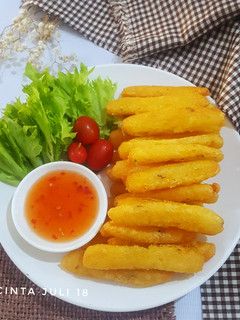 Foto resep Stik Kentang keju goreng