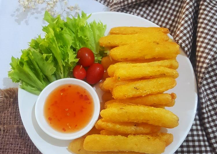 Stik Kentang keju goreng