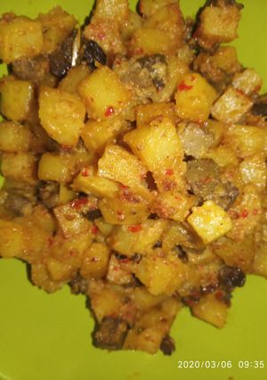 Foto resep Kentang goreng ati