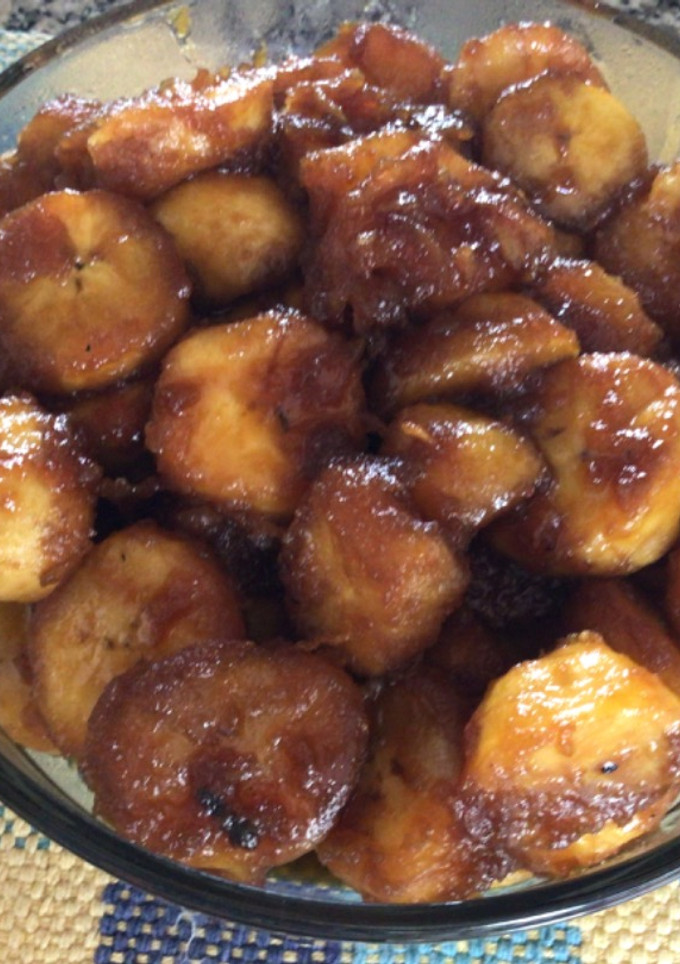 Una foto de Dulce de plátano topocho