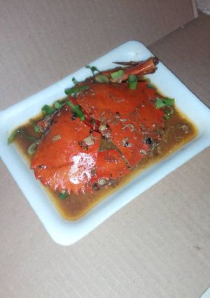 Foto resep Kepiting lada hitam