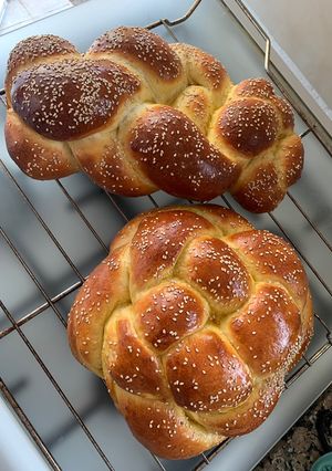 Una foto de Jalá para Rosh Hashana