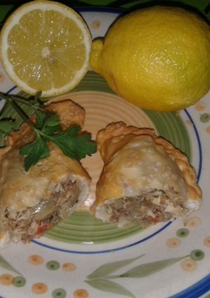 Una foto de Empanadas de jurel fritas, riquísimas