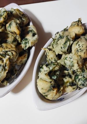 Foto di Zeppoline salate agli spinaci