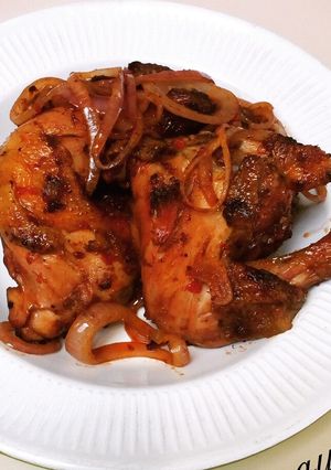 A picture of Peppered chicken.