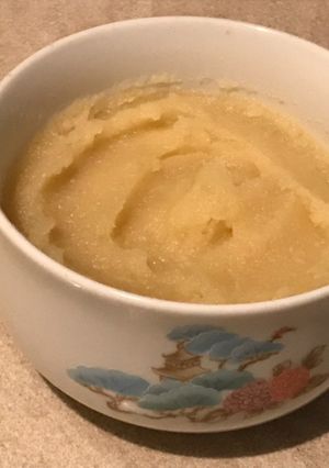 Édes zellerpüré recept fotója