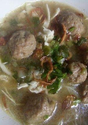 Foto resep Bakso Sapii