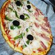 Pizza de Coliflor keto gluten free
