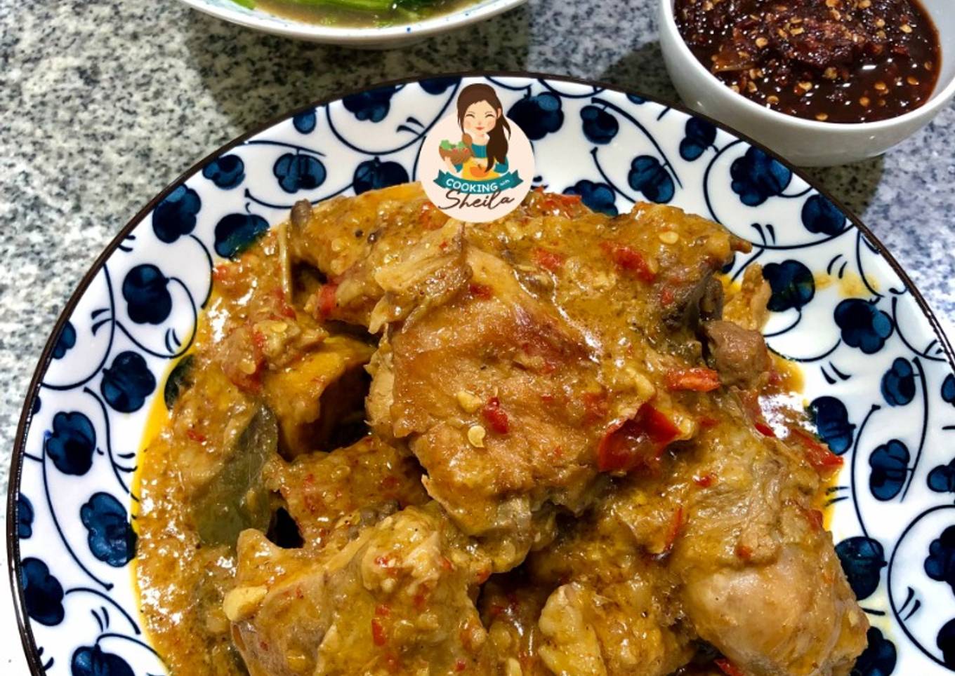 Ayam, Tahu & Tempe Bumbu Rujak