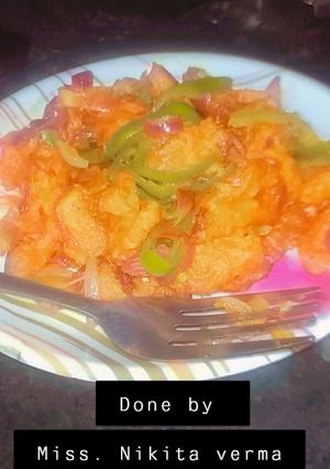 A picture of Chilli potato.