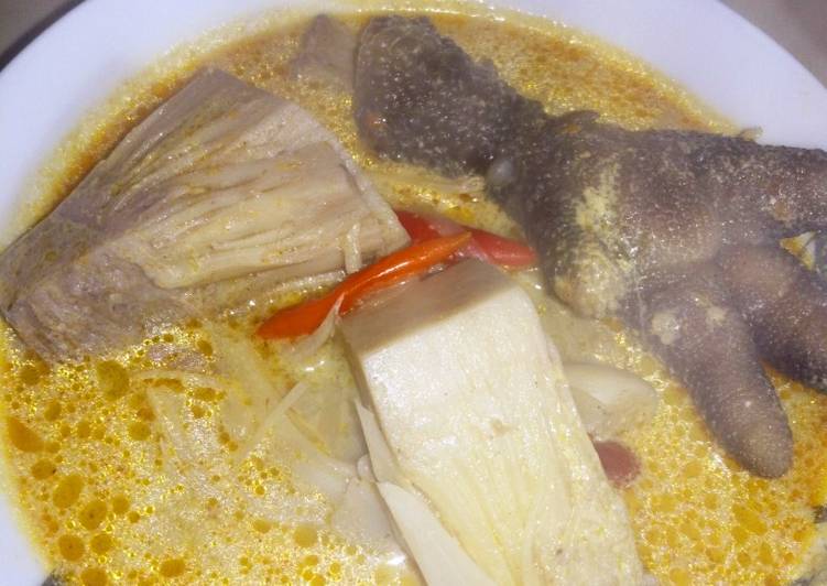 Cara Membuat Gulai nangka muda irit untuk jualan